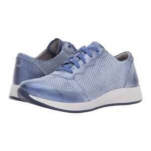 Dansko | Womans Christina Blue Metallic Brush‎ 37